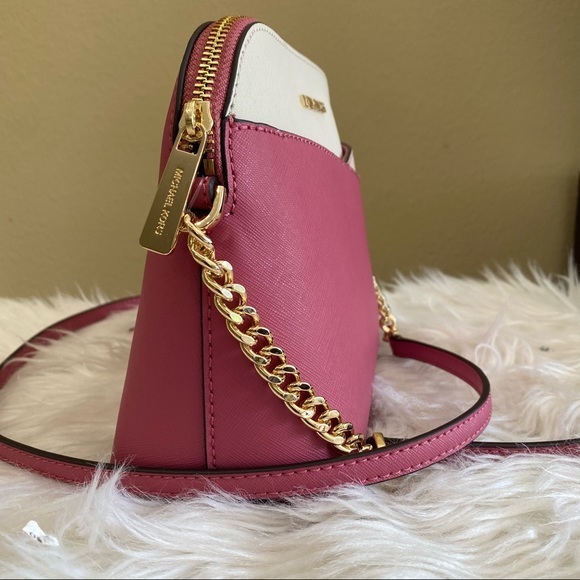 New Michael Kors jet set travel medium dome crossbody Xbody bag - Picture 7 of 16